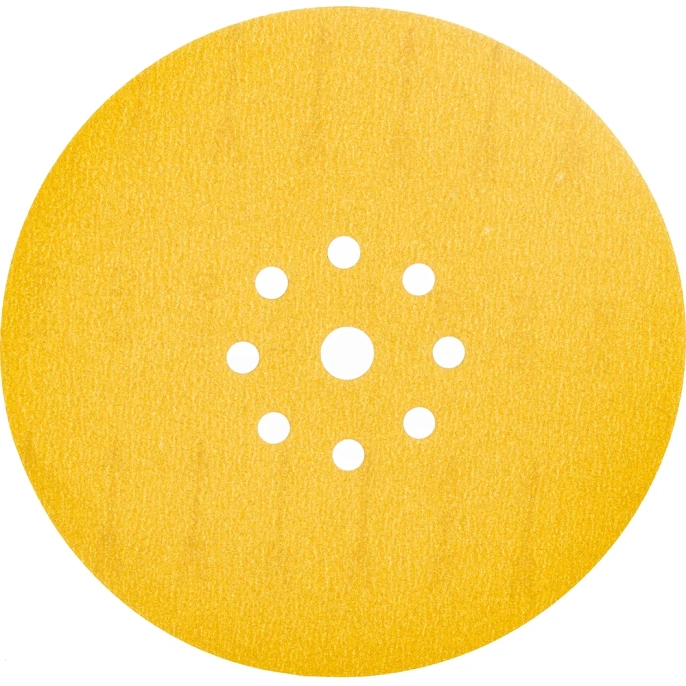 Шлифовальный круг на липучке ABRAFORM Giraffe GOLD 225 мм, 9 отв., Р240 AF-GG-240