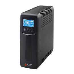 Источник бесперебойного питания ИБП ACD PW-Slim 1200 82P-C54003-00G