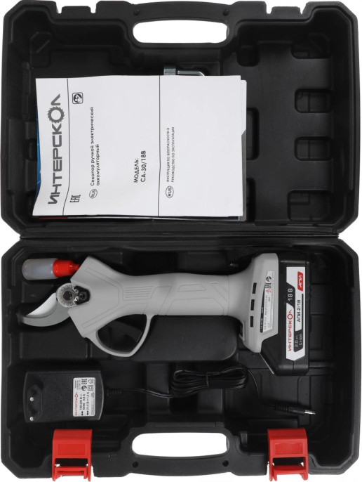 Секатор Интерскол СА-30/18Ваккум. 775.2.1.70