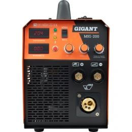 Сварочный полуавтомат - инвертор (200 A; EURO; ПВ 60%) Gigant MIG-200