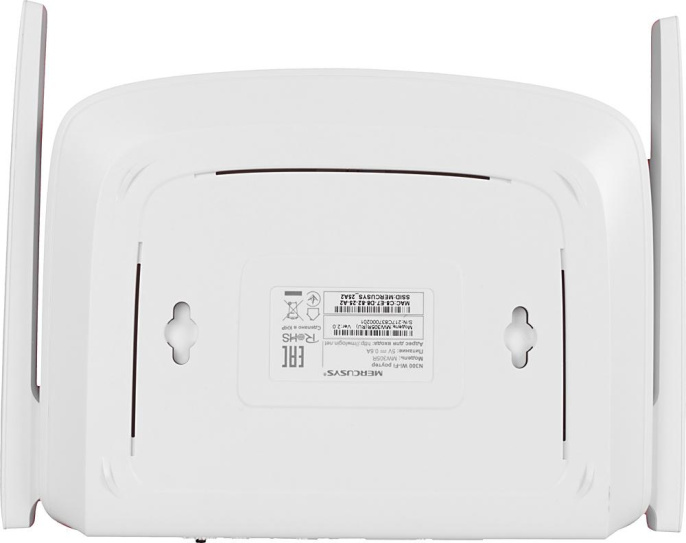 Wi-Fi роутер MERCUSYS MW305R, Wi-Fi 4, N300, 2.4ГГц, 3 LAN, белый