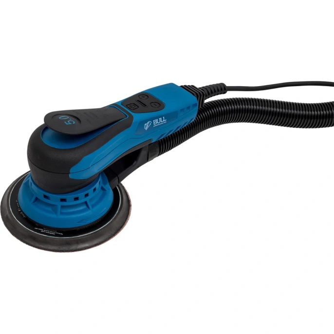 Эксцентриковая шлифмашина BULL OS 1550 E, бесщеточная, 150 мм, 350 Вт, 4000-10000 об/мин 1304557