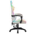 Игровое кресло Energy Белый,RGB,класс 4,PU DEFENDER 64557