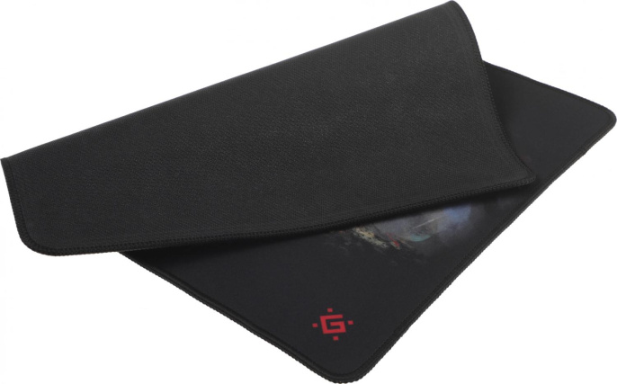 Коврик для мыши Defender Cerberus XXL рисунок/черный, ткань, 400х355х3мм [50556]