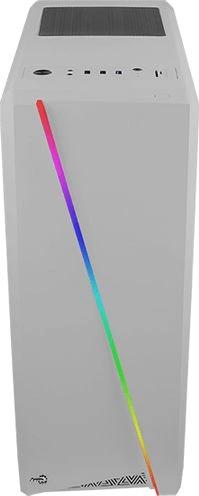 Корпус ATX Aerocool Cylon, Midi-Tower, без БП, белый [cylon wh]