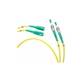 Оптический патч-корд TopLAN дуплексный, FC/APC-SC/APC, 657A1, 15 м, DPC-TOP-657A1-FC/A-SC/A-15