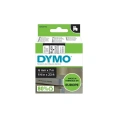 Картридж с лентой Dymo S0720770 6 мм, 7м, пластик, черный на прозрачной ленте DYMO43610