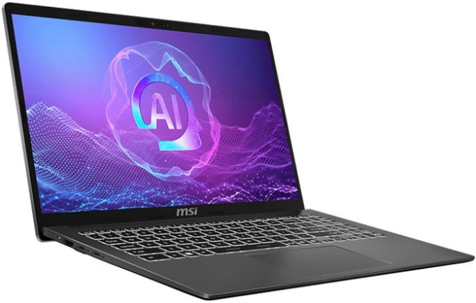 Ноутбук MSI MS-15SK Modern A15 AI F2HMG-011XBY 9S7-15SK21-011 15.6" FHD IPS/Ryzen 5 220/16GB/SSD512GB/AMD Radeon/Backlit/DOS/Platinum Gray