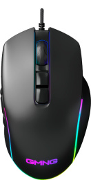 Мышь проводная GMNG XM003, игровая, оптическая, USB, 32000dpi, черный