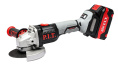 Угловая шлифмашина P.I.T. PWS20H-125D/1 аккумуляторная, 20В, 125мм, 3 ск, 1 акб 4,0Ач, ЗУ, кейс