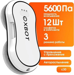 Мойщик окон Xbot С30 шир.скреб.:35мм пит.:от сети белый 23135304