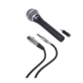 RITMIX RDM-155 Black {50 Гц - 10 кГц, 600 Ом, чувств. микр. -50 дБ, выход 6.3 мм, размер 50 x 50 x 180 мм, длина кабеля 5 м, пластик, черный}