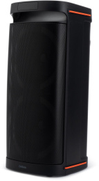 Музыкальный центр Digma D-MC1750, 60Вт, с микрофоном, Bluetooth, FM, USB, micro SD, черный