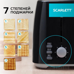 Тостер Scarlett SC-TM11068, черный