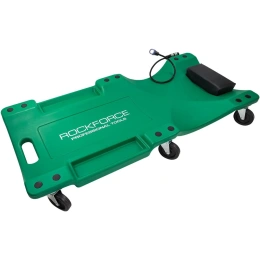 Лежак пластиковый подкатной Rockforce на 6-ти колесах RF-TRH6802-2(61720)