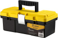 Ящик для инструментов Deko DKTB23 1отд. 4карм. желтый/черный 065-0828