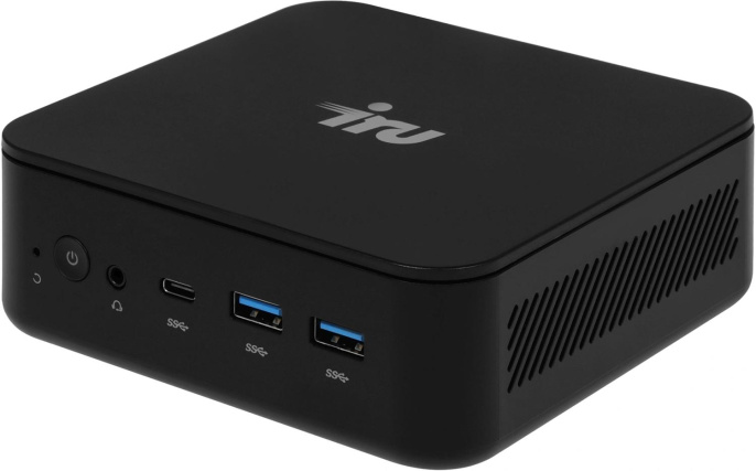 Неттоп IRU Planio 325 Ryzen 5 3500U 2.1 8Gb SSD256Gb Vega 8 без ОС GbitEth WiFi BT 65W черный RUS 2180213