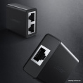 Удлинитель/разветвитель UGREEN CM210 50923 RJ 45 1 to 2 Ethernet Converter 2 шт. Цвет: черный (50923_)
