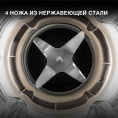 Кухонная машина Hyundai HYM-S9681 планетар.вращ. 1500Вт бежевый