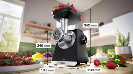 Мясорубка Bosch MFWS640B 2100Вт черный