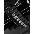 Кресло руководителя МЕТТА Yoga 4DT B2-15D - YM93+Infinity+carbon, сетка/кожа, до 150кг, мультиблок, регулируемые 4D подлокотники,  черный