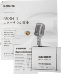 Микрофон проводной Shure 55SH серебристый