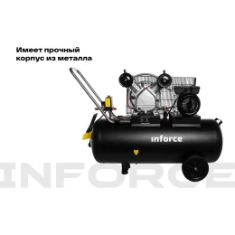 Ременной компрессор (100 л; 10 бар; 510 л/мин) Inforce BCX-100L 04-06-31