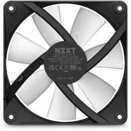 Кулер для корпуса ПК/ Case Cooler NZXT F120 RGB Core 120x120x25mm, 4-pin PWM, RGB, 78.86CFM, 33.88dBA, 1800RPM, Black RF-C12SF-B1