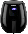 Аэрогриль Redmond AG1902 (1500 Вт, металлический (ТЭН) нагревательный элемент, сенсорное управление, объем колбы: 3.1 л, таймер, регулировка температуры, цвет: черный)