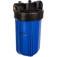 Корпус 10BB ХВС 1" синий АКВАПРО & ключ и скоба. Кит. MY-H10BB01. 425