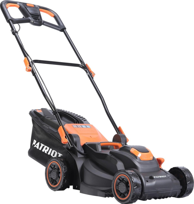 PATRIOT PT1534E Lux Газонокосилка электрическая [512301434] { 1500ВТ, 34см, 35л }