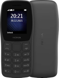 Сотовый телефон Nokia 105 DS TA-1459,  темно-серый
