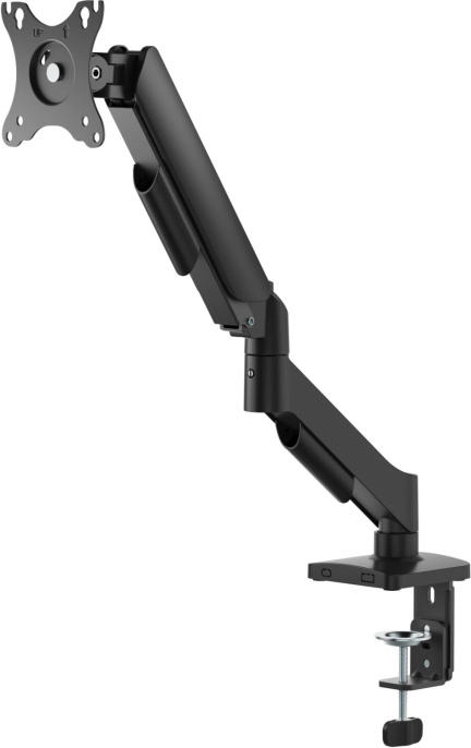 Кронштейн для мониторов Cactus CS-VM-MG-80-BK черный/белый 17"-32" макс.9кг настольный поворот и наклон