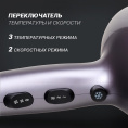 Фен Polaris PHD 2290Ti Tourmaline PROF 2200Вт графитовый/золотистый PHD 2290TI