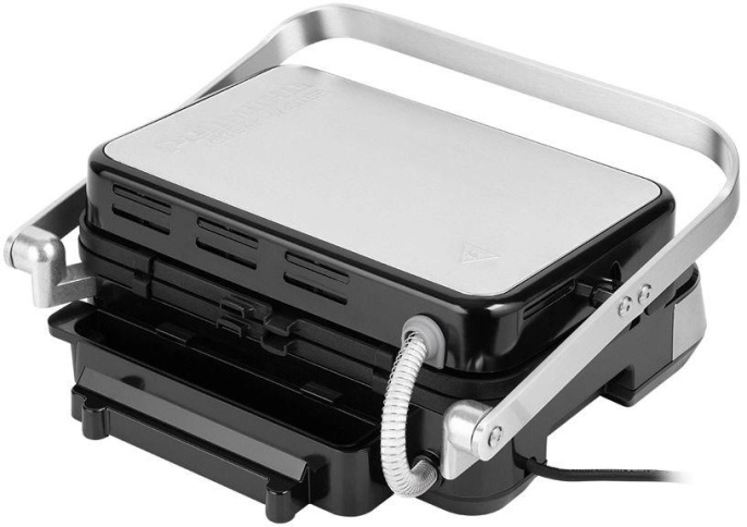 Электрогриль Редмонд SteakMaster GM304 2000Вт серебристый