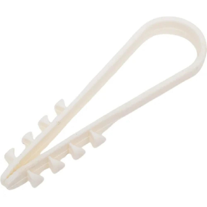 PROconnect 07-4502-2-9 Дюбель-хомут 11-18мм, круглый, белый 10 шт/уп