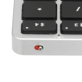 Беспроводная клавиатура Satechi Slim X3 Bluetooth Keyboard-RU. Раскладка - Русская. Цвет: серебристый