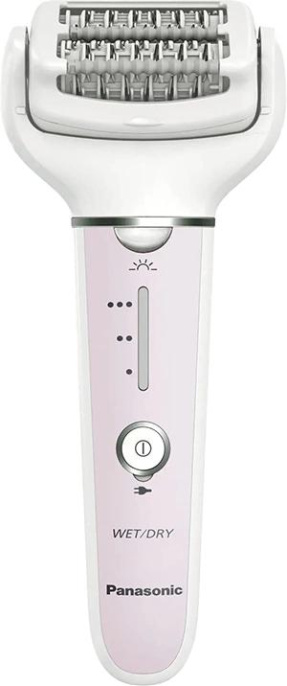 Эпилятор Panasonic ES-EY80-P520 скор.:3 насад.:5 от аккум. белый/розовый