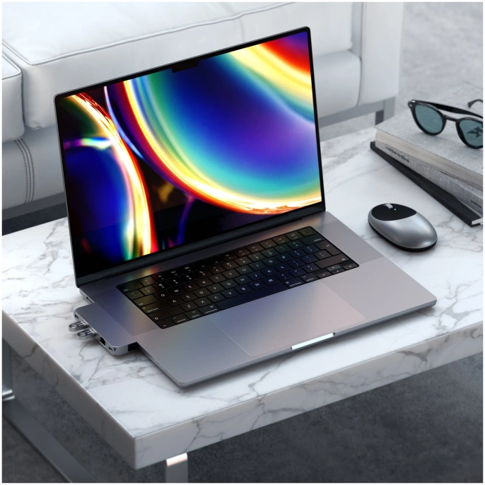 Хаб Satechi Pro Hub Mini. Цвет - Серый космос