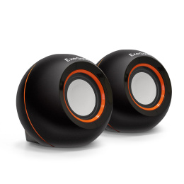 Акустическая система 2.0 ExeGate Disco 180 питание USB, 2х3Вт 6Вт RMS , 100-20000Гц, черный, Color Box EX287053RUS