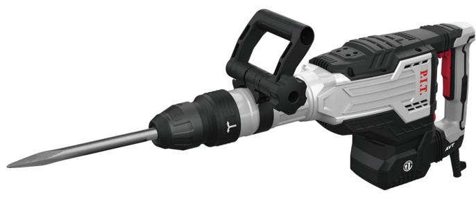 Отбойный молоток P.I.T. GSH65-C6 SDS-MAX электрич., 1700 Вт, 45 Дж, 200-2100 уд/мин, пика, зубило