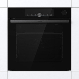 Духовой шкаф электрический Gorenje BPSA6747A08BG, 77л, дверца с 4 стеклами, черный
