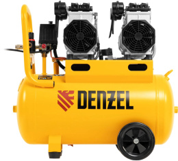 Компрессор поршневой Denzel DLS 2200/50 безмасляный 380л/мин 50л 2200Вт желтый