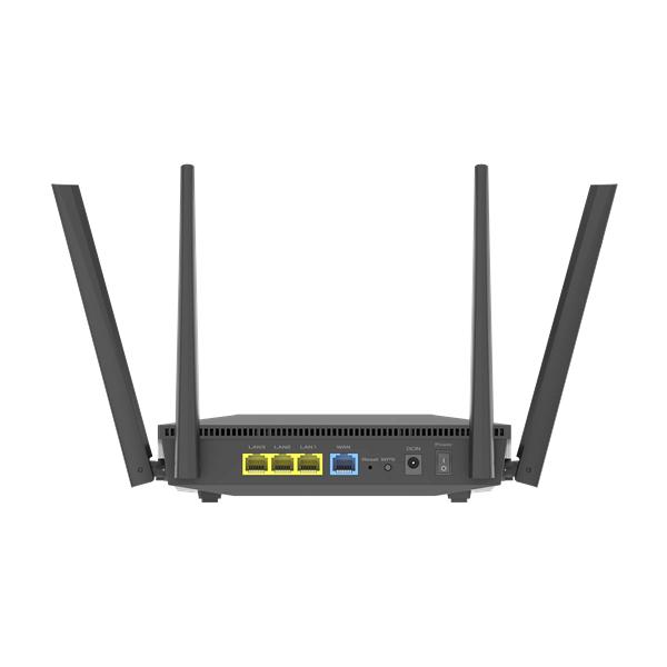 роутер ASUS RT-AX52 // AX1800 // 1201+574 Mbps, 2,4 + 5 gGz, 4 antennas