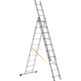 Трехсекционная лестница 10 ступеней Inforce 3x10 ЛП-03-10