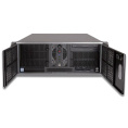 Корпус Chenbro RM42300-F2-U3 RM42300H11*13720, 4U 12*10.5" M/B,5.25"BAY*3+3.5"BAY*5,12CM FAN,17.5",BK CC1012,USB3.0,W/TWO