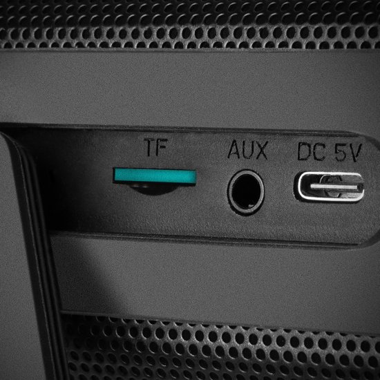 Колонка портативная SVEN PS-165 черный (16Вт, USB, Bluetooth, питание от USB/аккумулятора) (SV-022372)