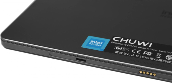 Планшет Chuwi Hi10 X Premium Set N100 1.1 4C RAM8Gb ROM256Gb 10.1" IPS 1280x800 Windows 11 Home серый 5Mpix 2Mpix BT WiFi 3400mAh 260hrs
