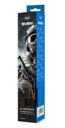 Игровой коврик для мыши SVEN MP-G01S Soldier 230x200x2мм, ткань + резина SV-016272