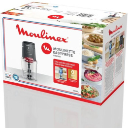 Измельчитель электрический Moulinex AT740HF2 0.5л. 600Вт серый/красный